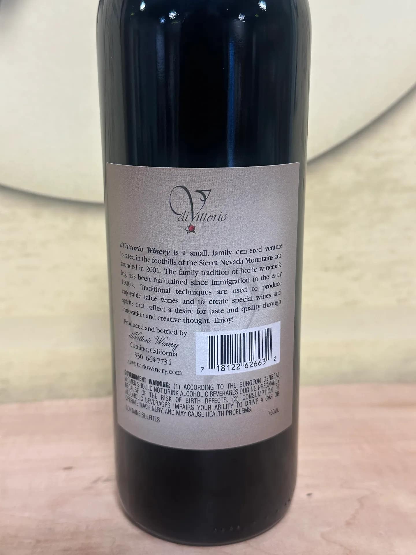 (1 Case/12 Bottles) 2006 Cabernet Sauvignon 750 ml, photo 4 of 4