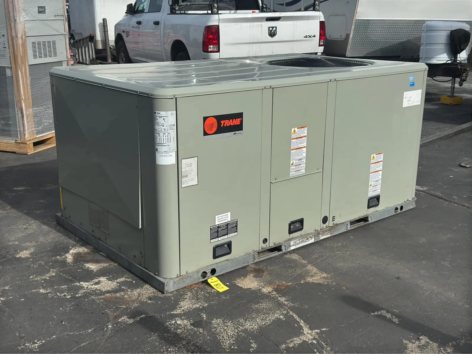 Trane Commercial Rooftop HVAC Unit (Unused), photo 2 of 13