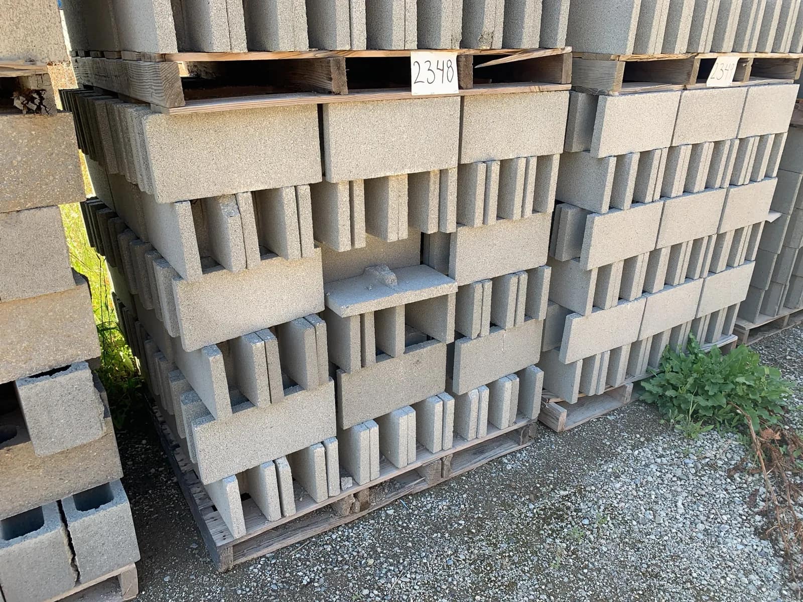 2-pallets-6x8x16-double-open-end-bond-beam-gray-a0b56e