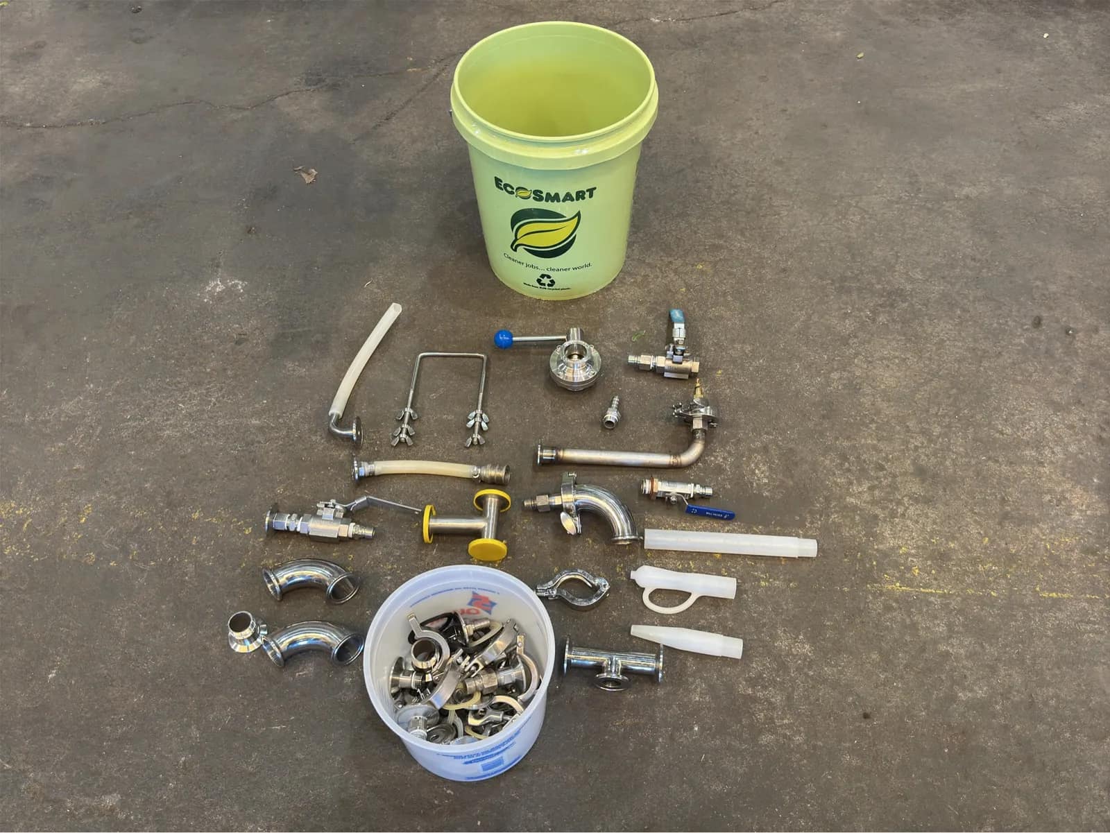 bucket-of-assorted-stainless-steel-brewery-hardware-mppsmic5