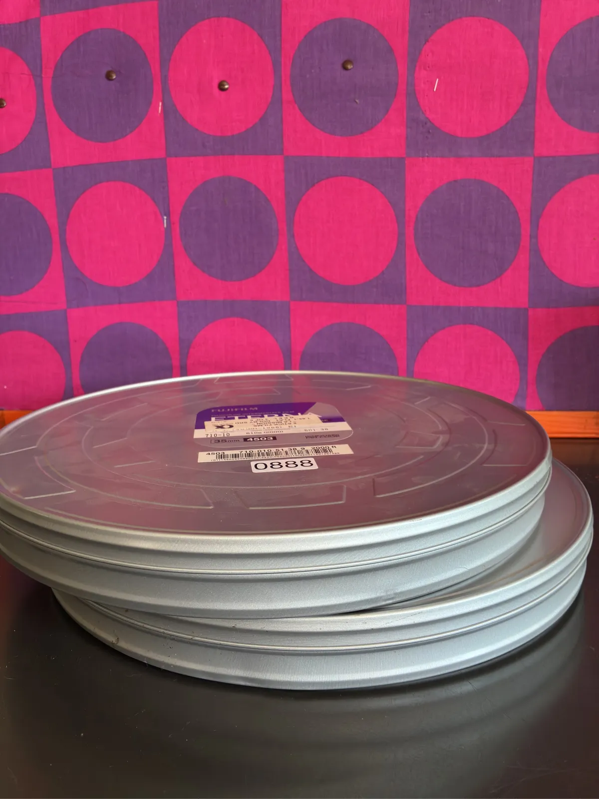 2-vintage-metal-movie-reel-empty-can-5c53e0