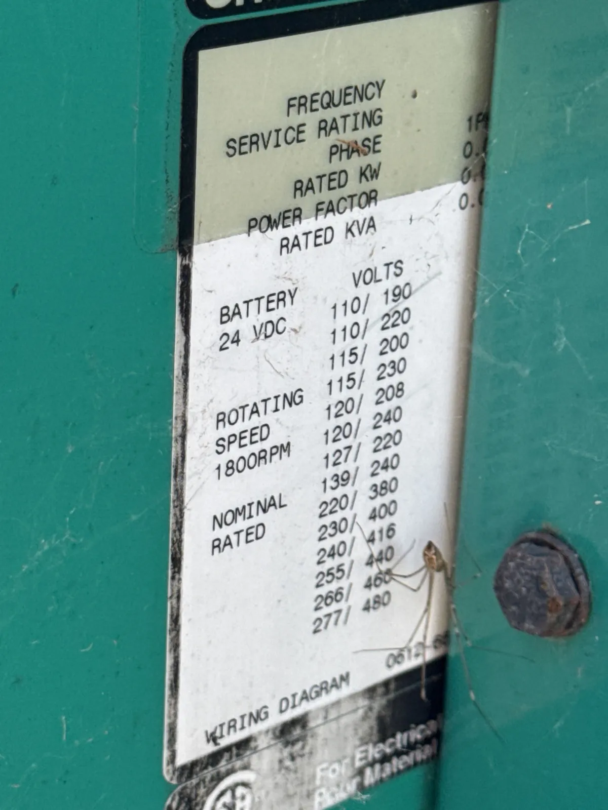 Onan GenSet Generator, photo 7 of 13