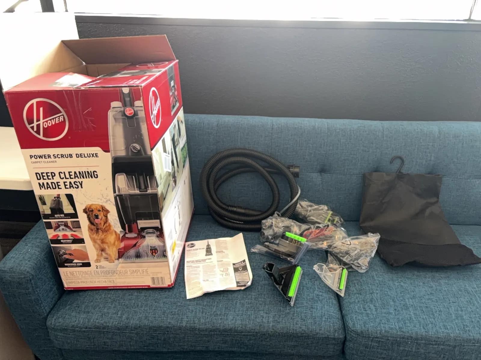 Hoover Power Scrub Deluxe Carpet Cleaner, photo 15 of 20