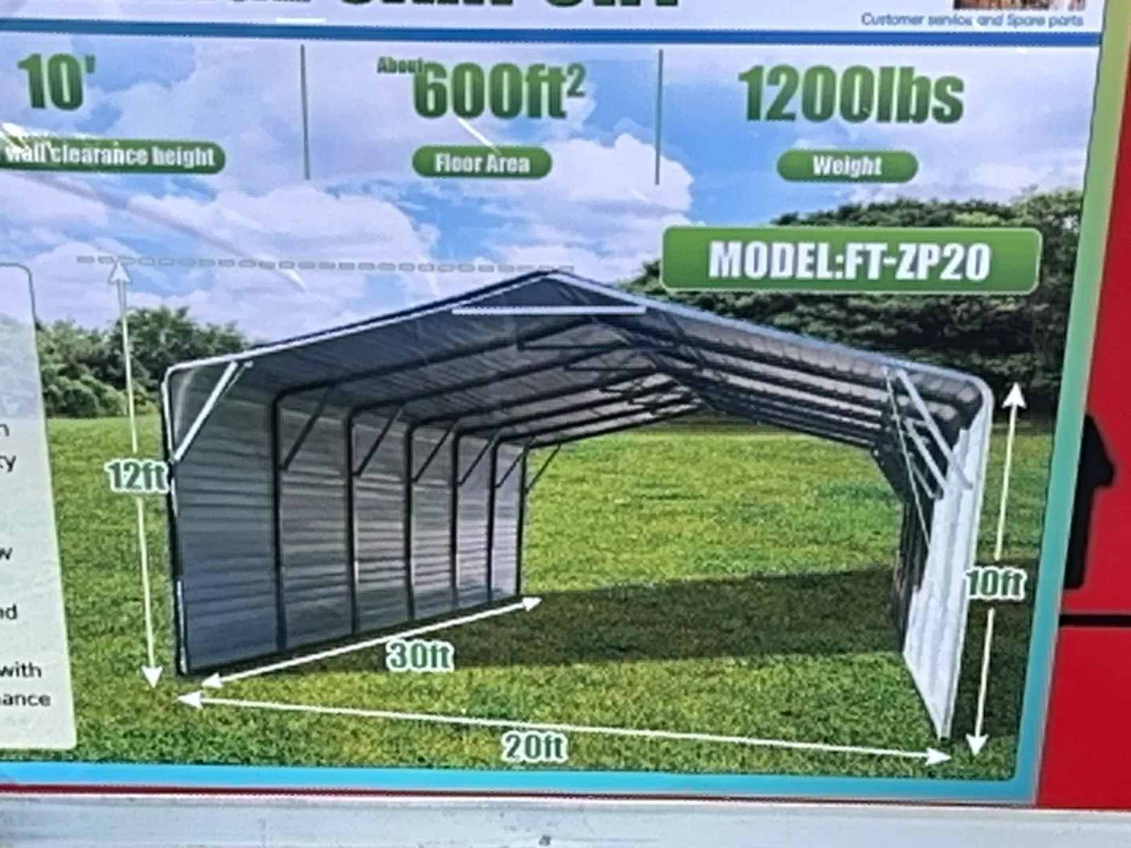 2026-20x30-all-steel-garage-carport-with-sidewalls-unused-mqikvb5v