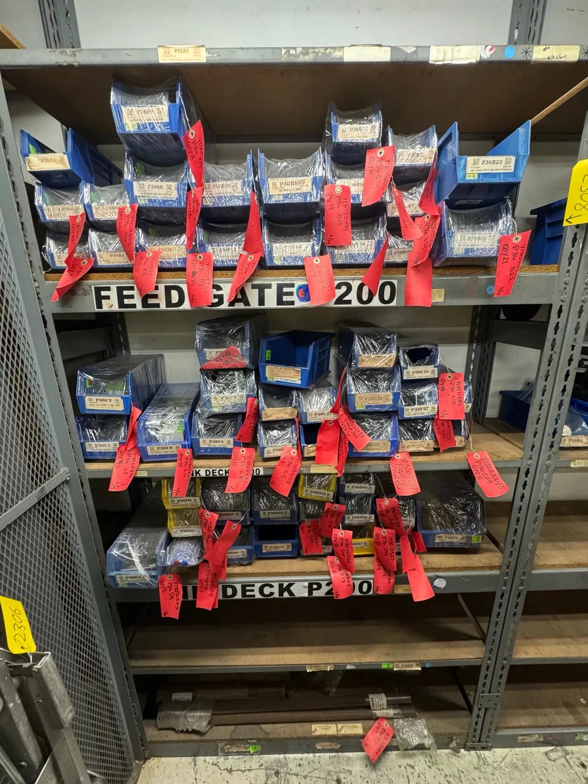 contents-of-3-shelves-set-collars-ink-well-end-plates-manifolds-latches-and-more-mrmk24zl