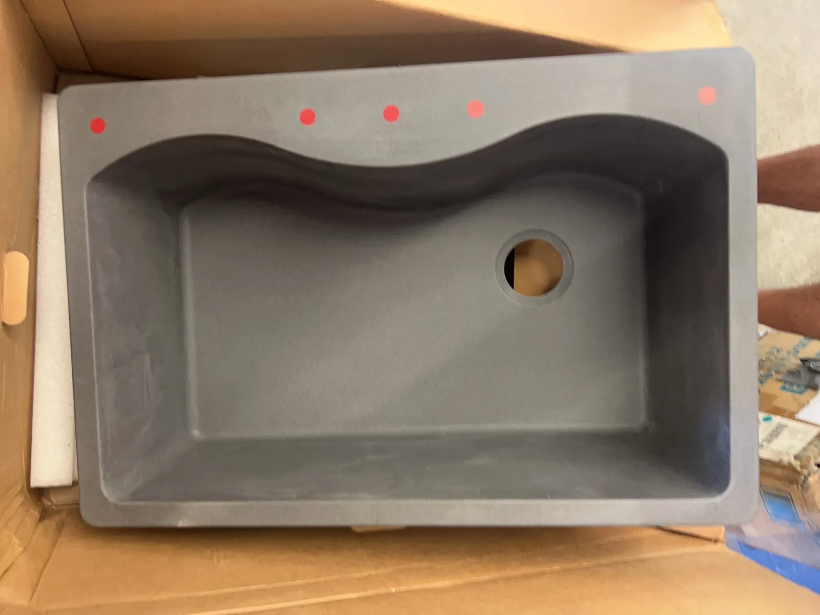 elkay-elg3322rgy0-granite-composite-sink-boxed-new-with-3-holes-mt2b5pb2