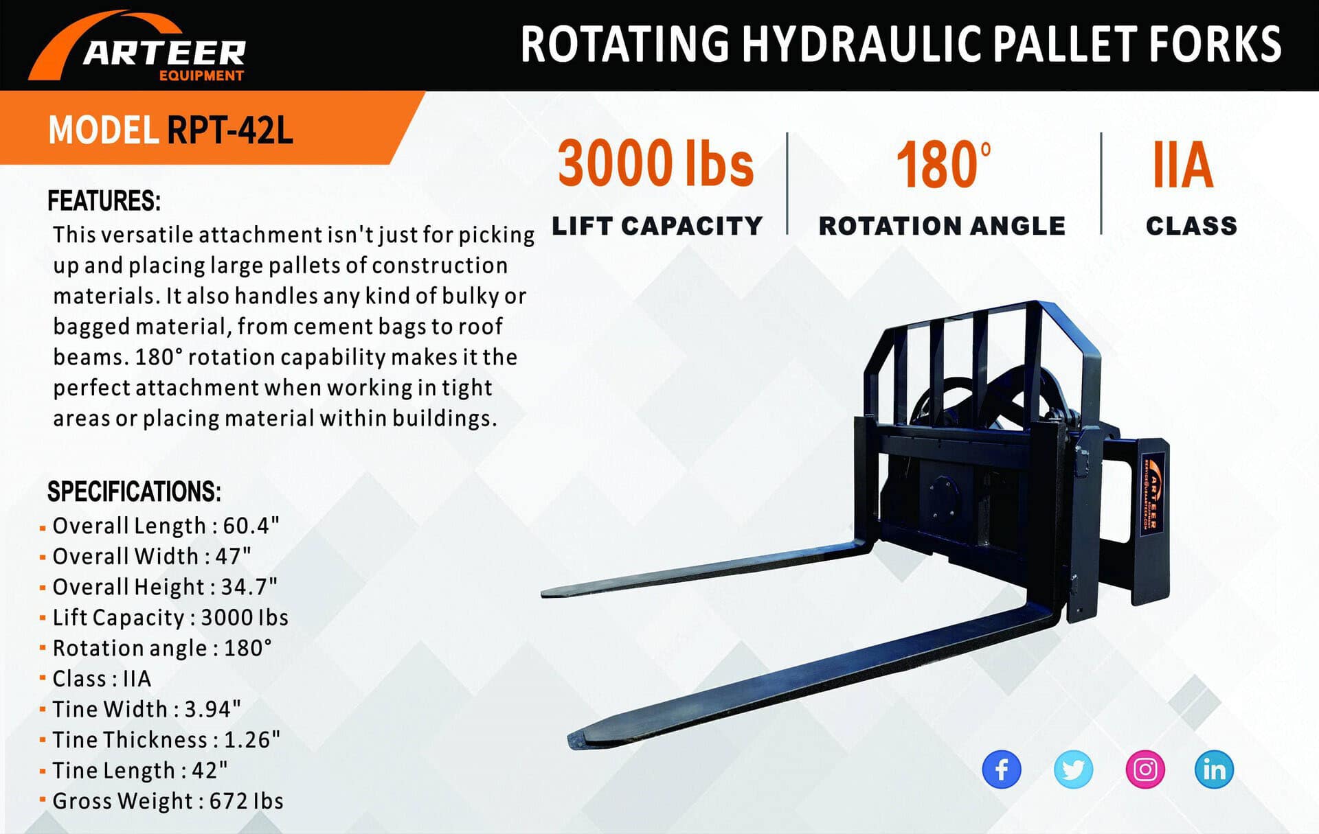 2026-arteer-rpt-42l-rotating-hydraulic-skid-steer-fork-attachment-unused-ms6ilhib