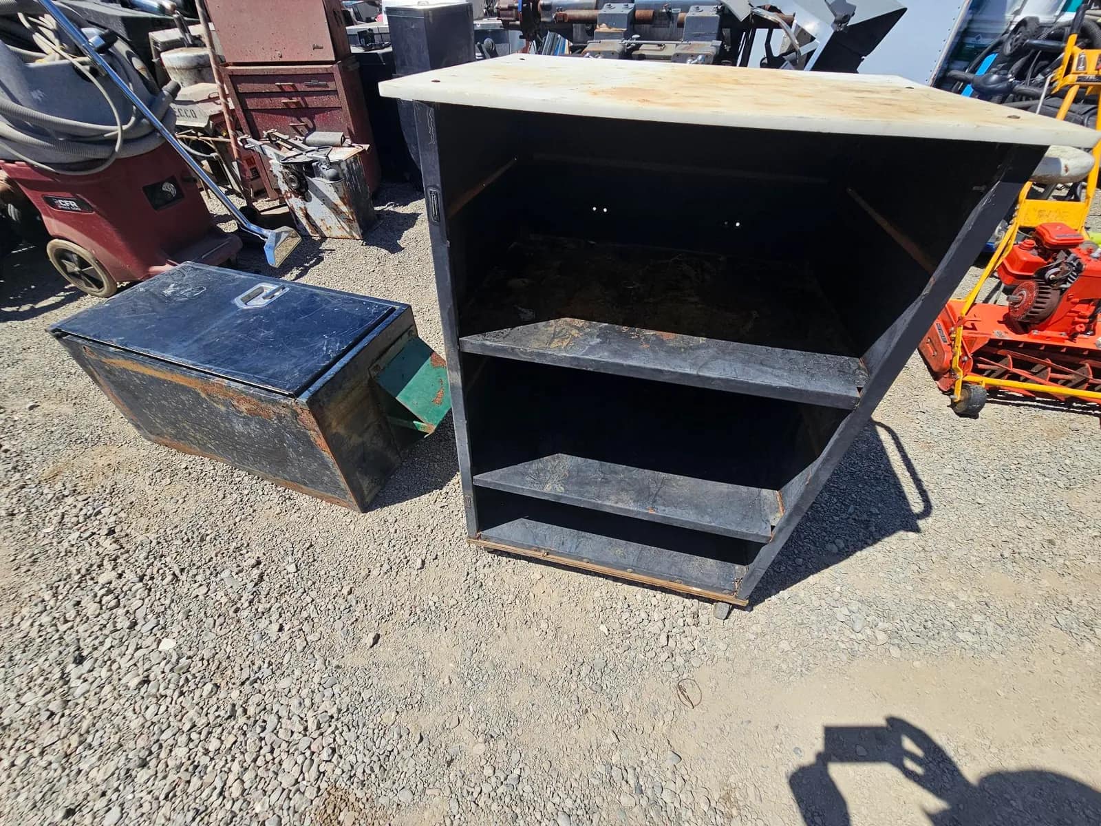 metal-storage-cabinet-with-open-shelves-and-tool-box-2d4a25
