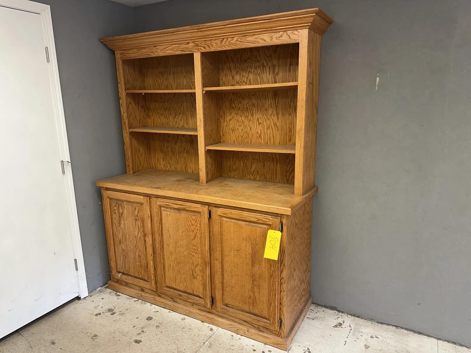 oak-wood-hutch-with-open-shelves-and-cabinet-storage-ca1ad0