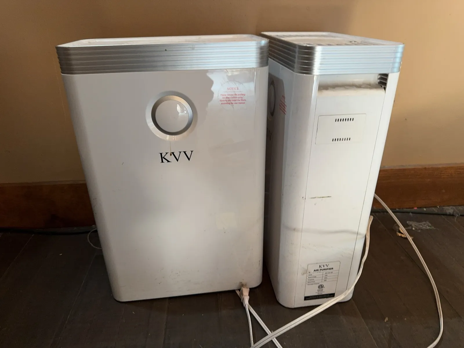 (2) KVV Air Purifiers, photo 2 of 4