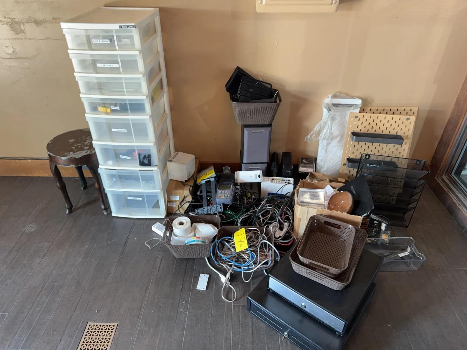 bulk-lot-assorted-office-supplies-pos-system-register-boxes-and-more-c8d374