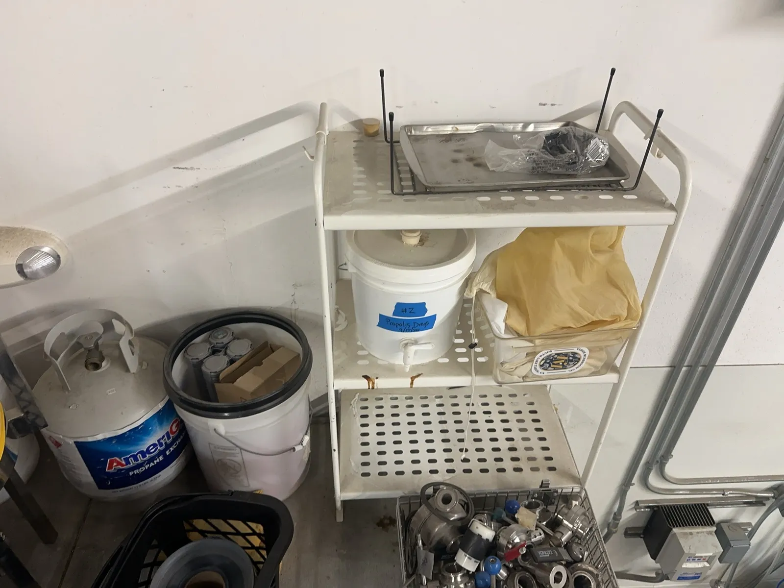 Bulk Lot: Kegs, Bottles, Clamps, Valves, Caps, Storage Racking, And More, photo 12 of 14
