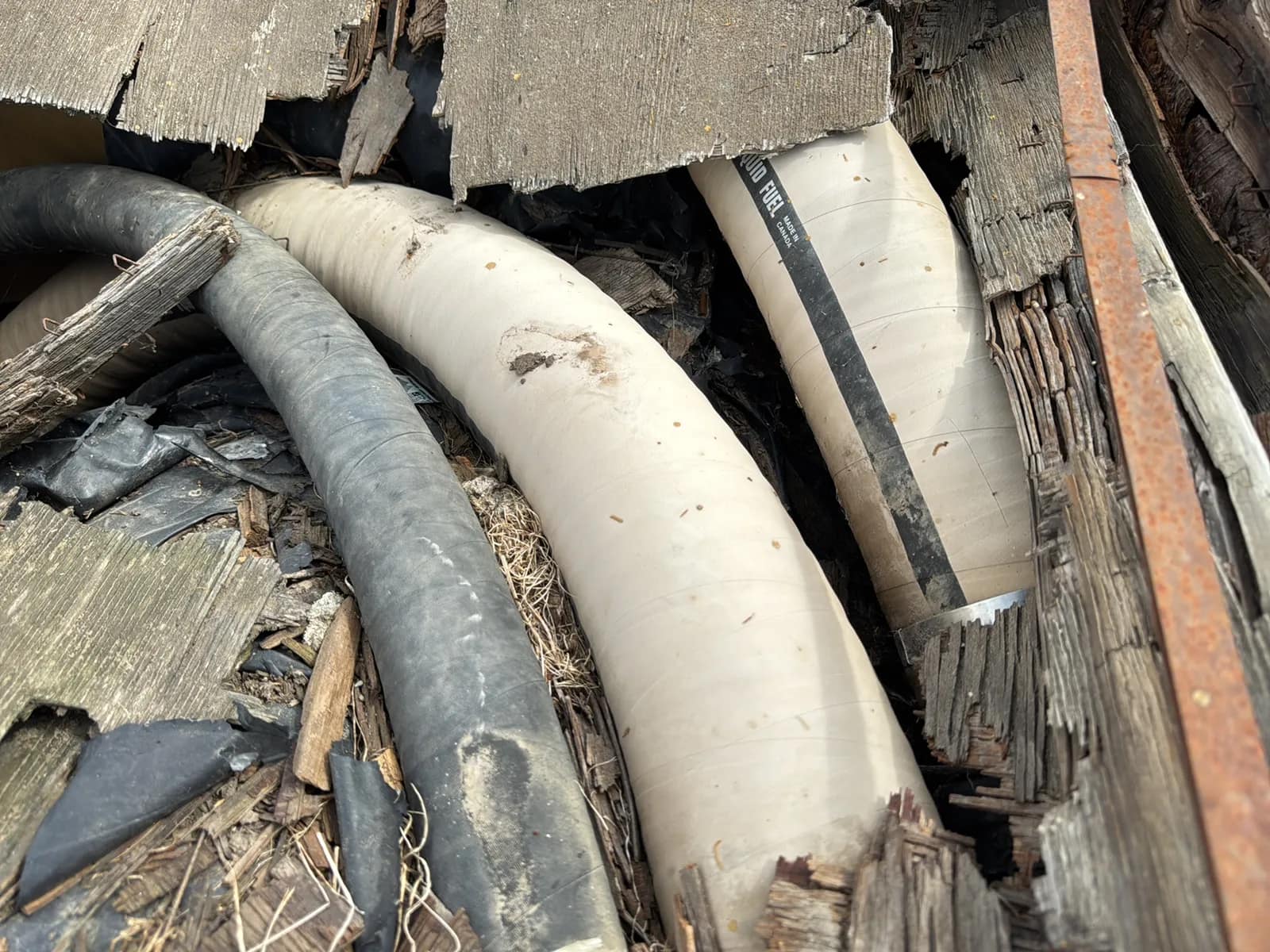 US Military Surplus Fuel Or Water Bladders 20k Gallon With Hoses, Valves, Tarp And More, photo 4 of 5