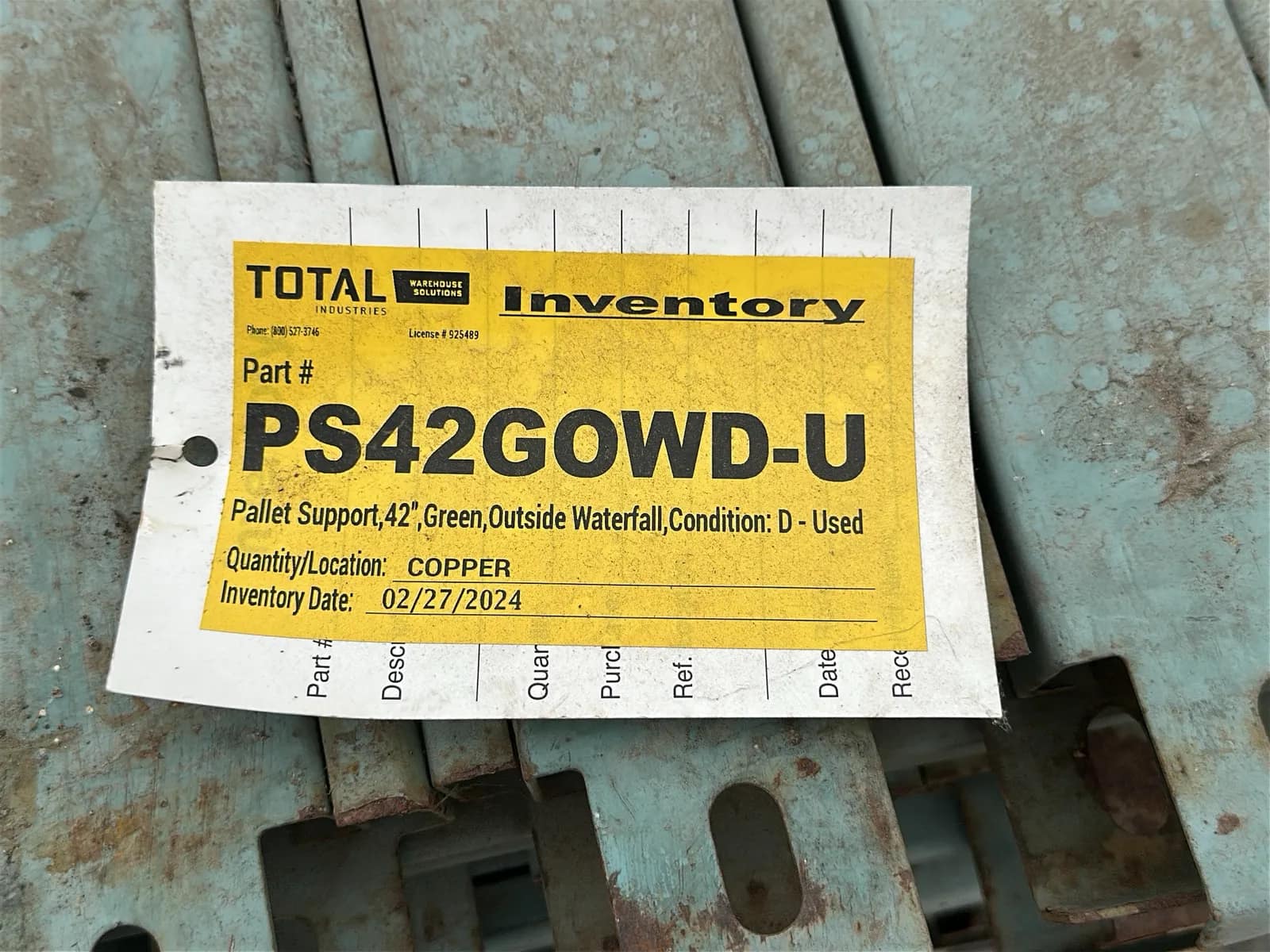 Pallet Of 42” Pallet Supports, photo 5 of 5