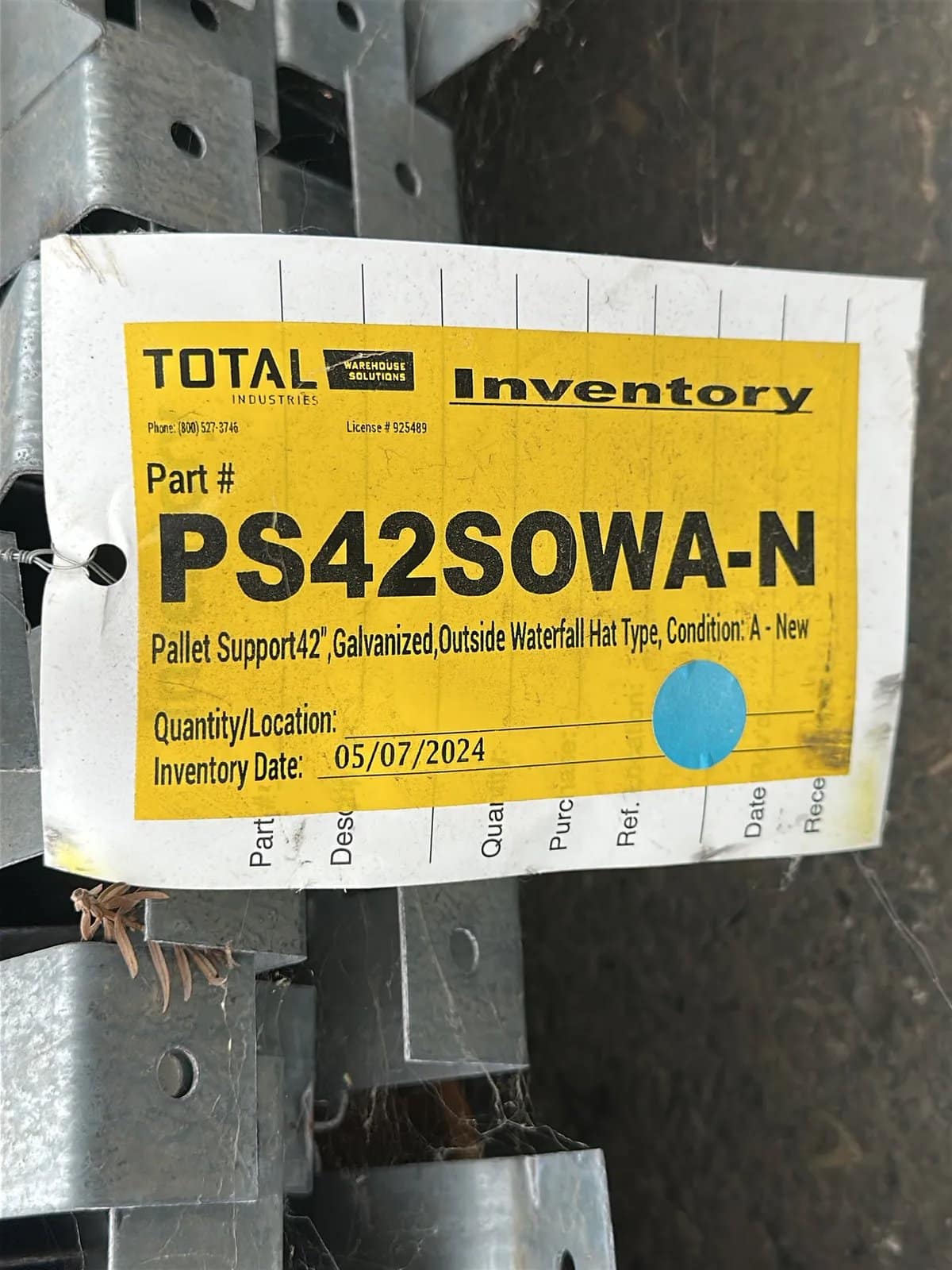(90) 42” Pallet Supports, photo 4 of 4