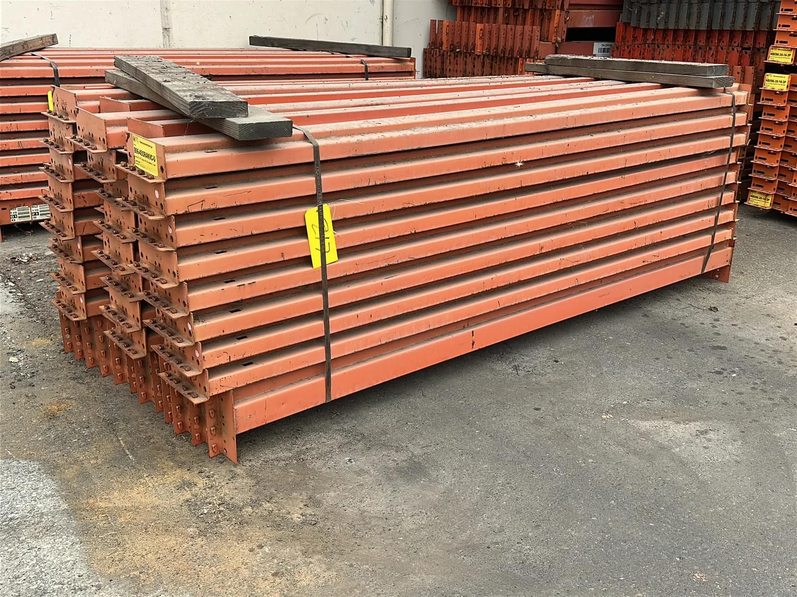 (60) 96”x4.75” Pallet Racking Crossmembers, photo 1 of 4