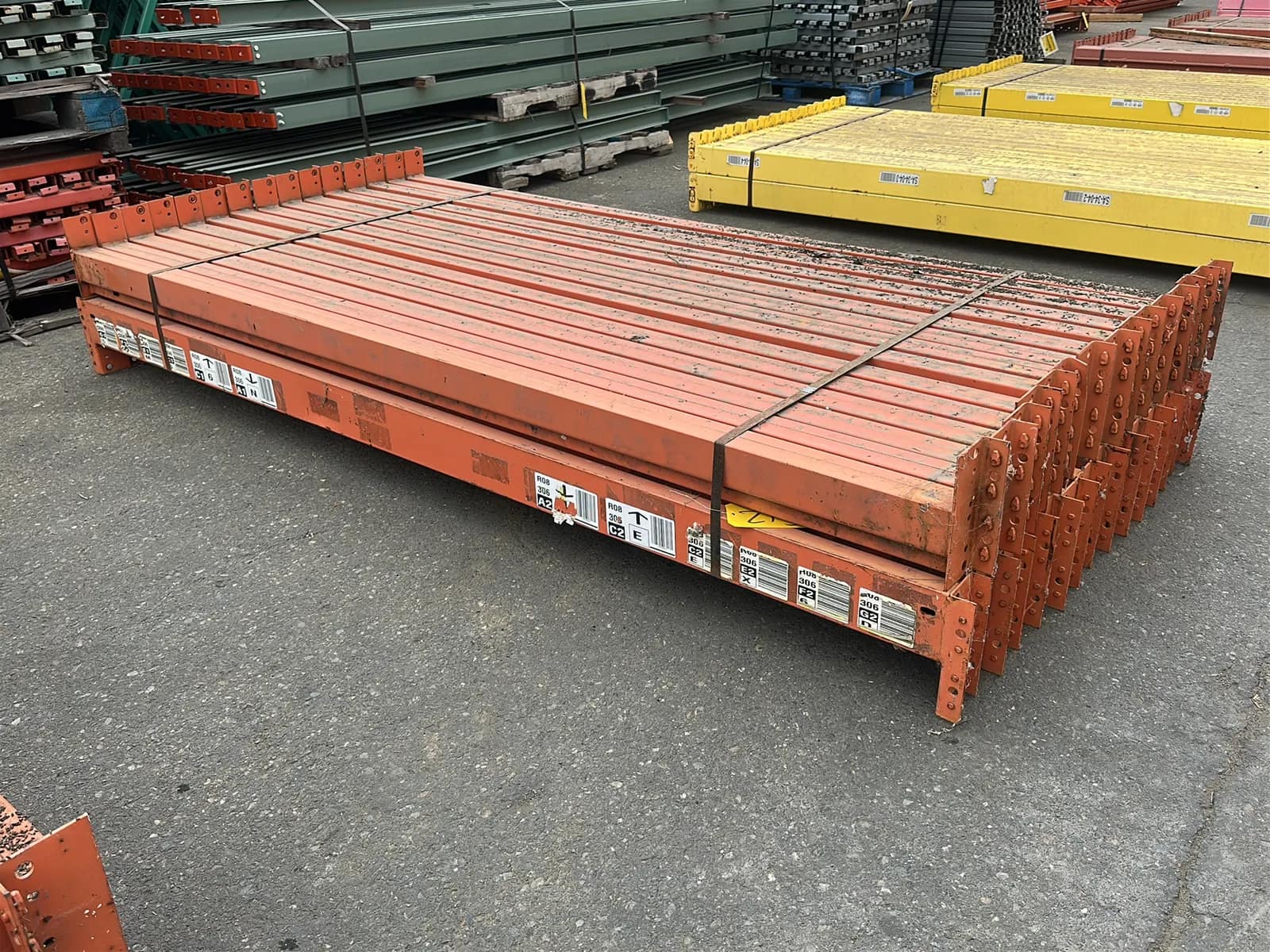 (30) 96”x4.75” Pallet Racking Crossmembers, photo 1 of 4