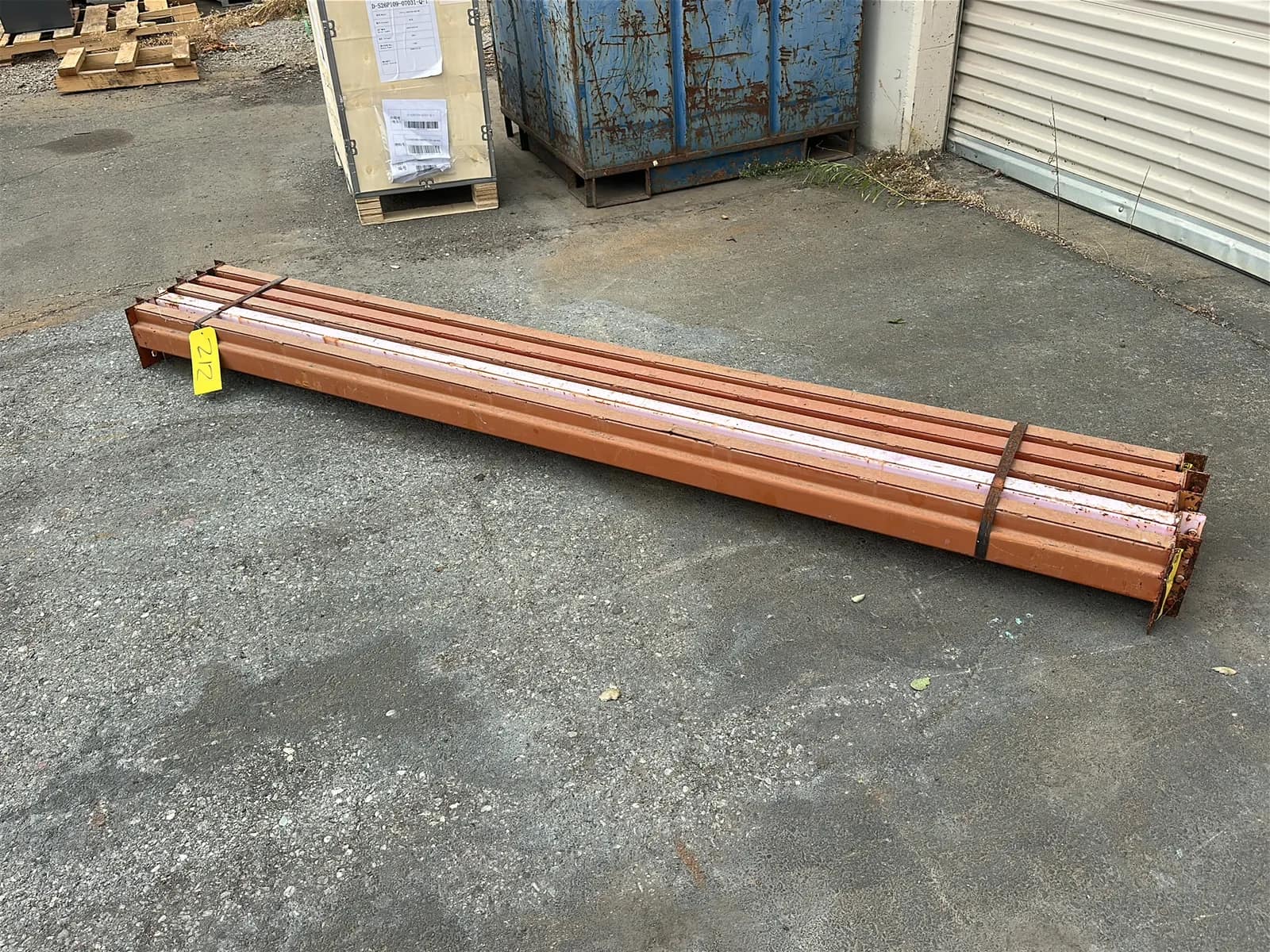 (5) 96”x4” Pallet Racking Crossmembers, photo 1 of 4