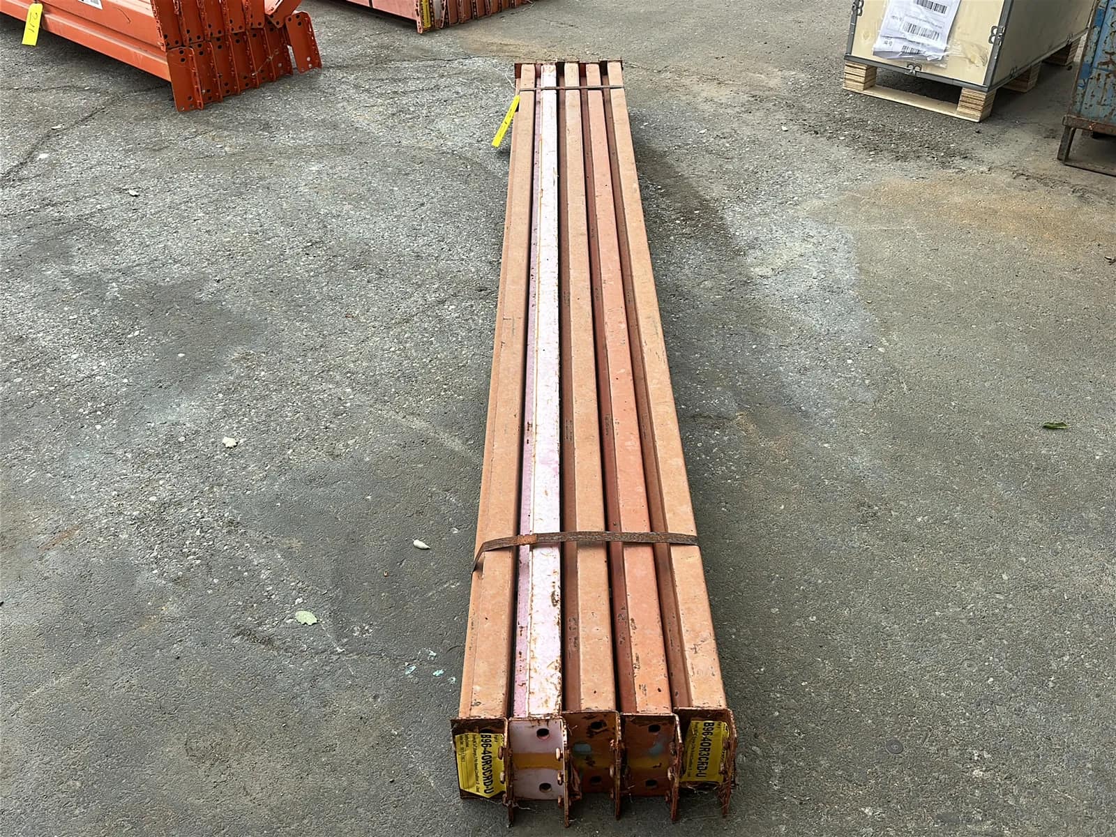 (5) 96”x4” Pallet Racking Crossmembers, photo 2 of 4