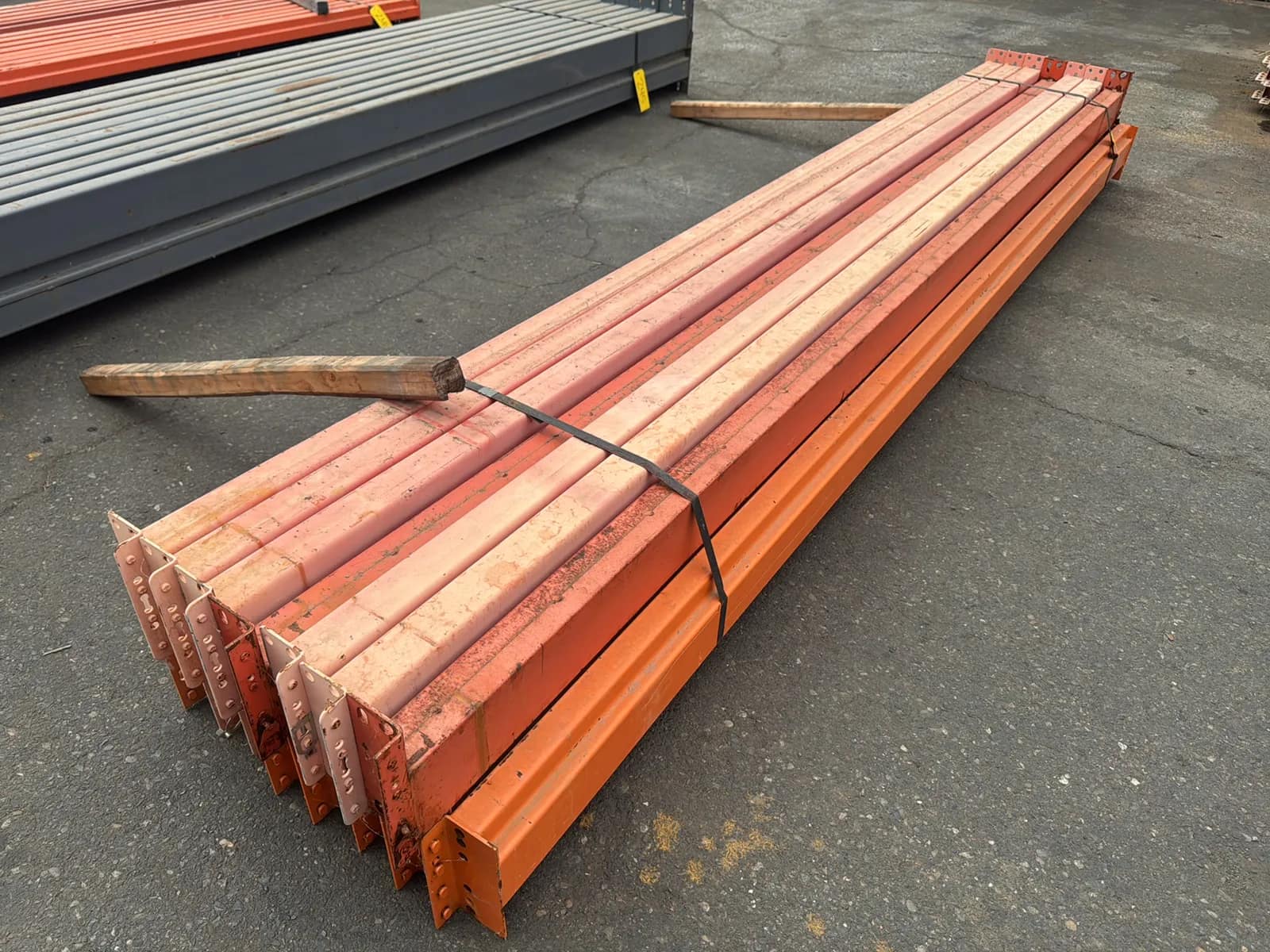(15) 144” Pallet Racking Crossmembers, photo 5 of 5
