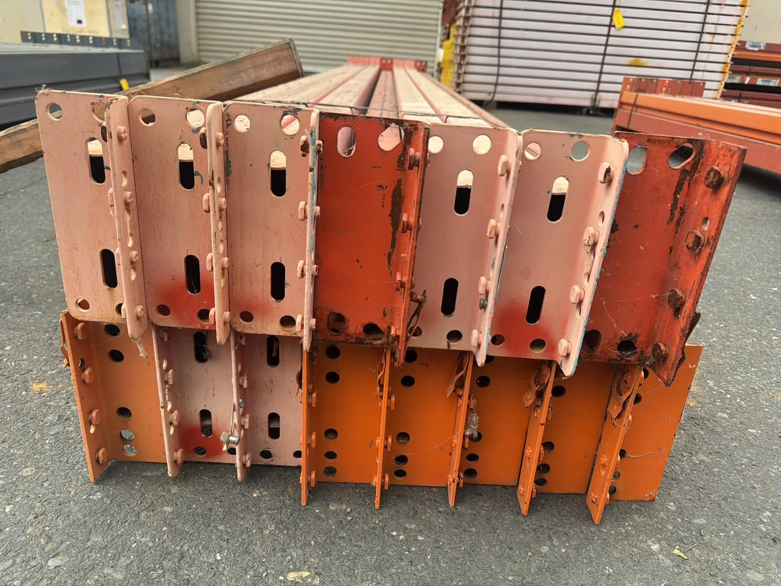 (15) 144” Pallet Racking Crossmembers, photo 4 of 5