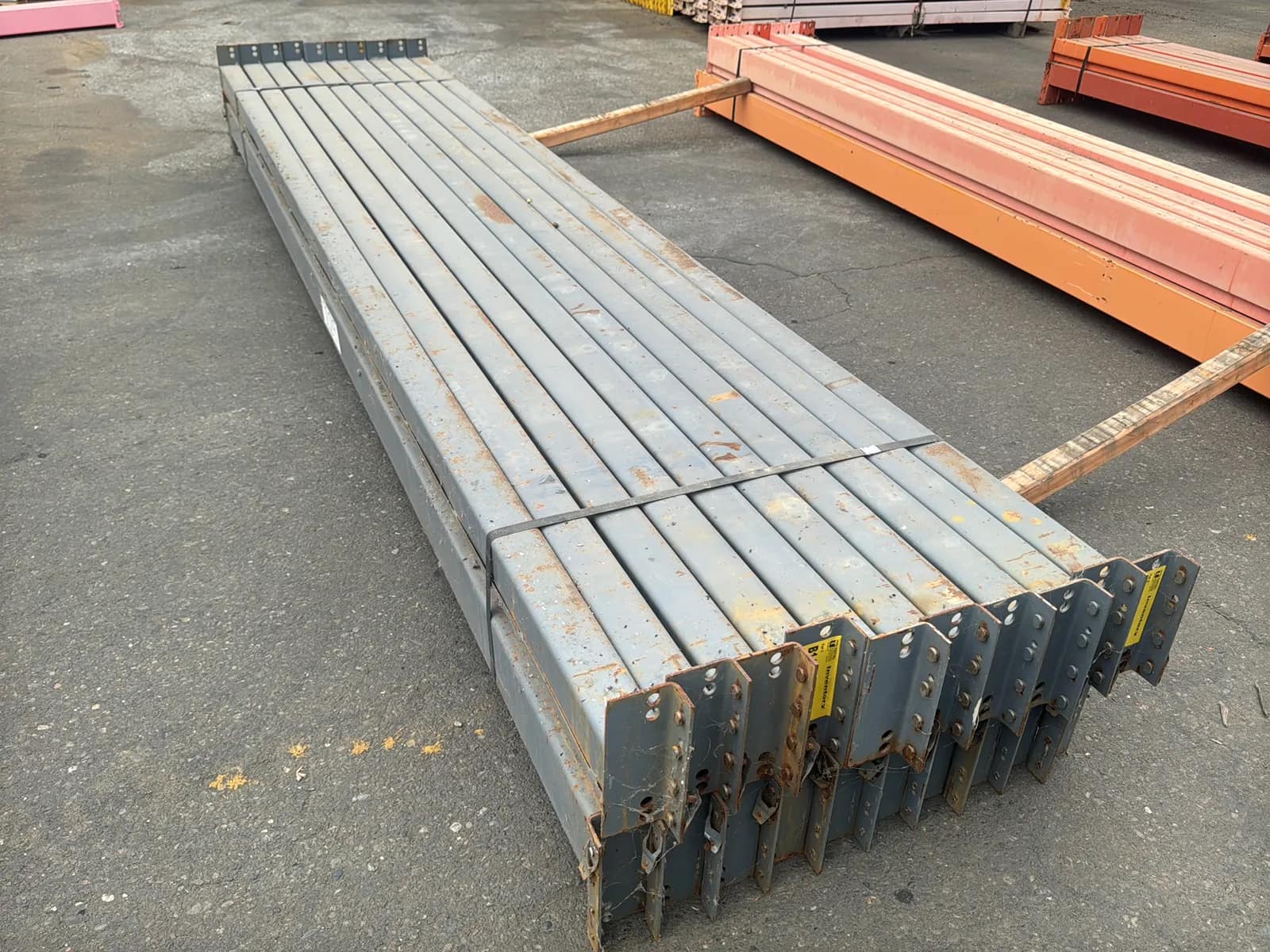 (20) 144” Pallet Racking Crossmembers, photo 4 of 5