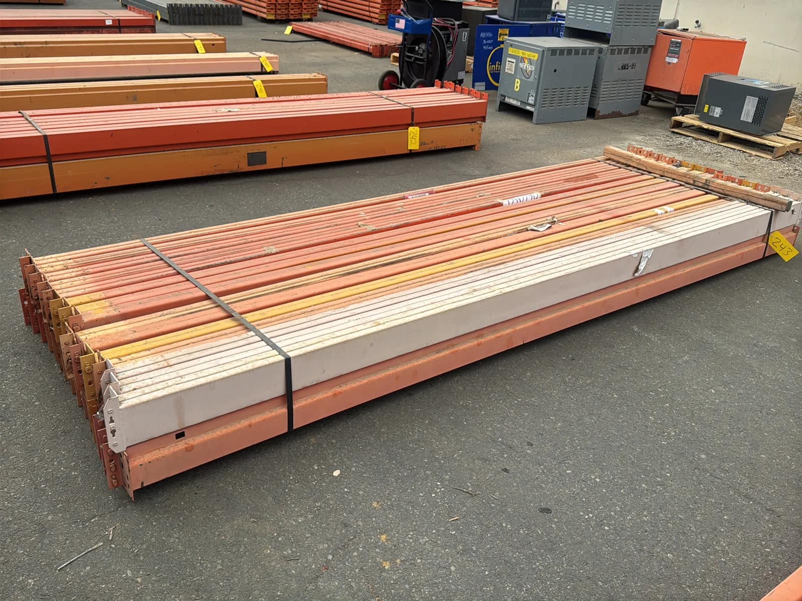 (30) 144” Pallet Racking Crossmembers, photo 6 of 6