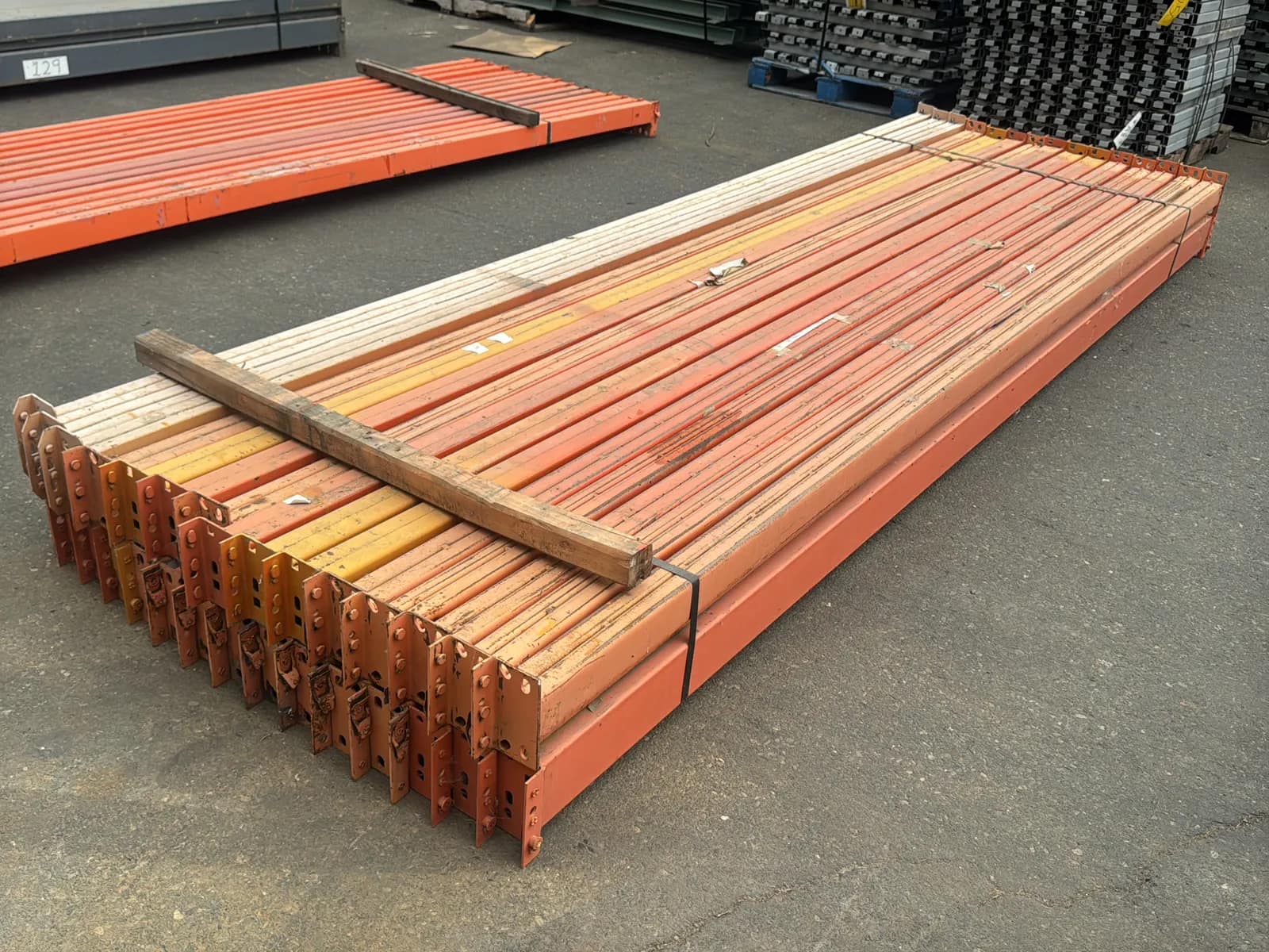 (30) 144” Pallet Racking Crossmembers, photo 4 of 6