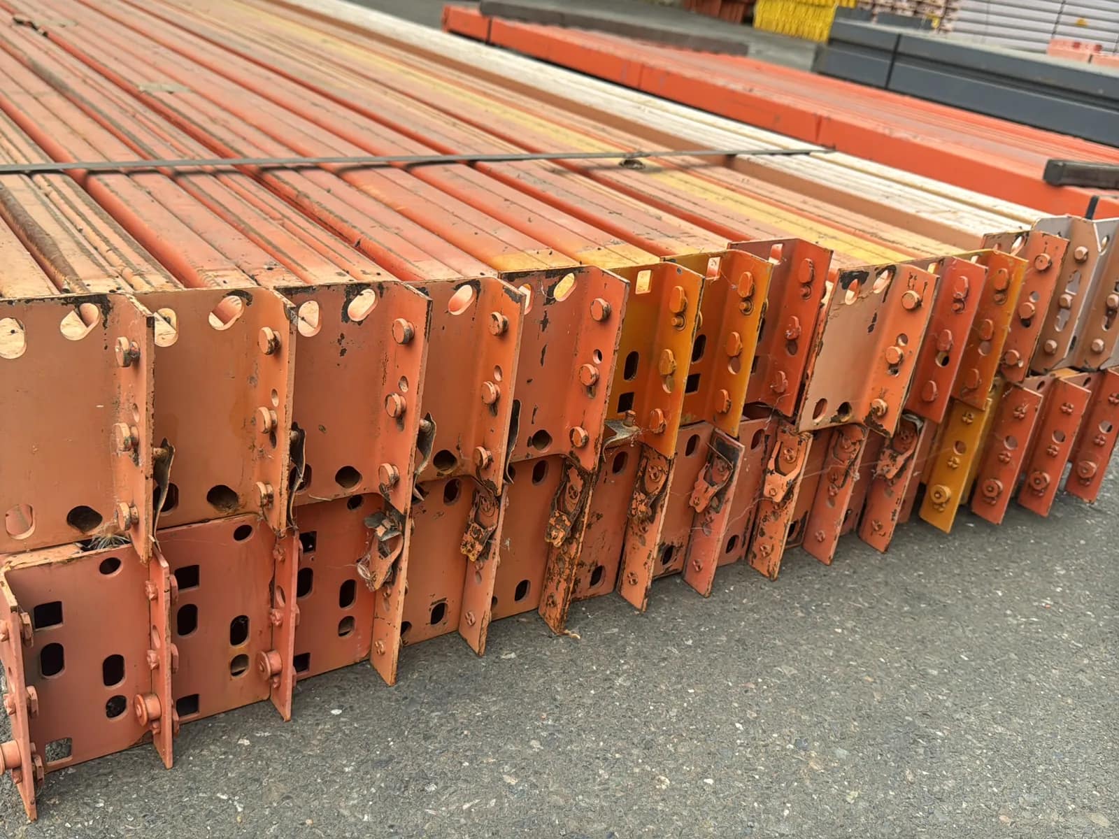 (30) 144” Pallet Racking Crossmembers, photo 5 of 6