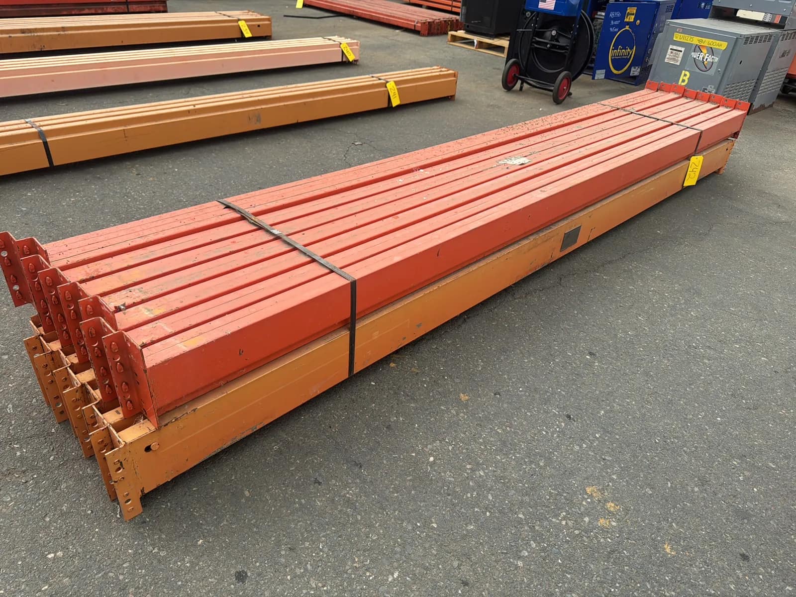 (16) 144” Pallet Racking Crossmembers, photo 2 of 5