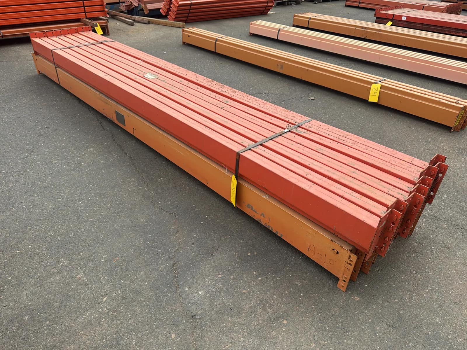 (16) 144” Pallet Racking Crossmembers, photo 1 of 5