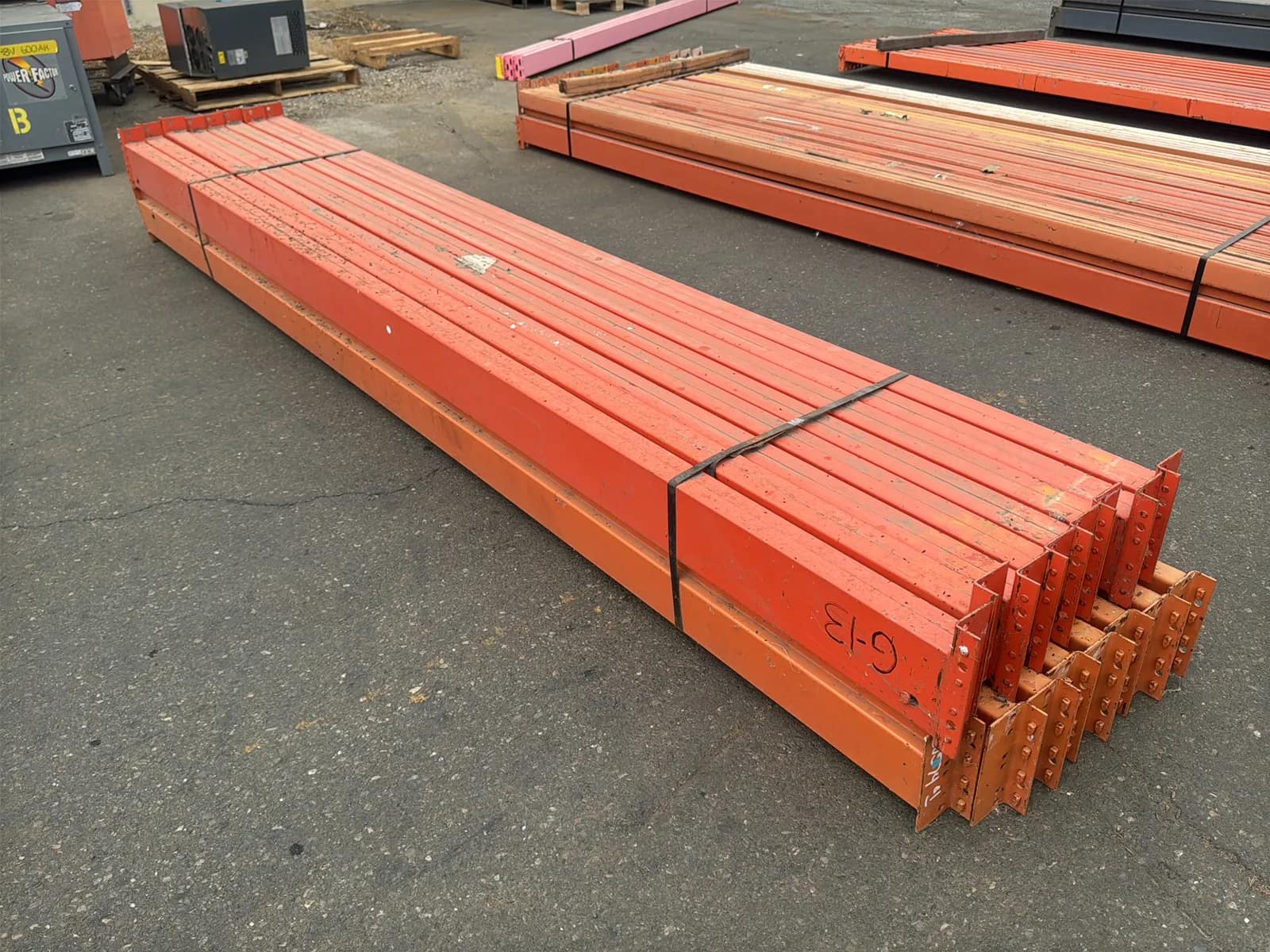 (16) 144” Pallet Racking Crossmembers, photo 5 of 5