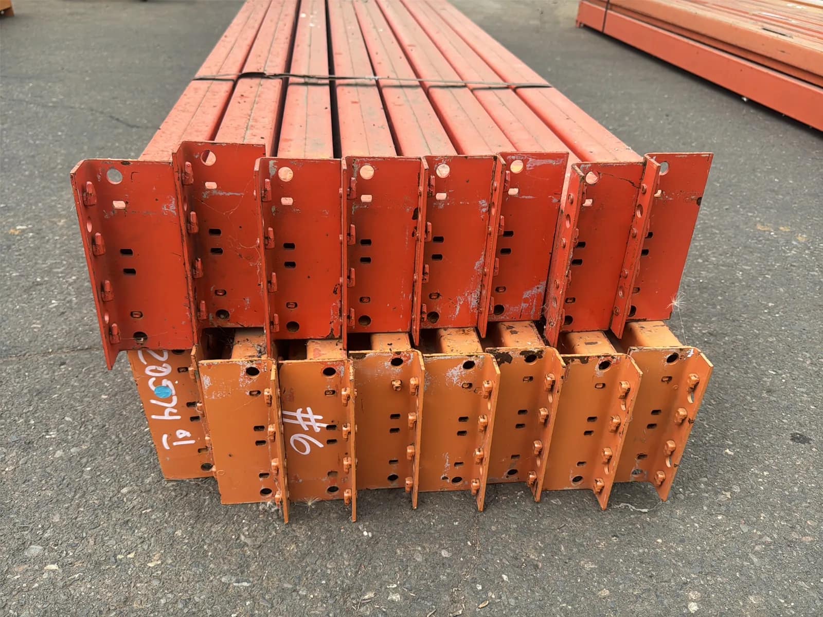(16) 144” Pallet Racking Crossmembers, photo 4 of 5