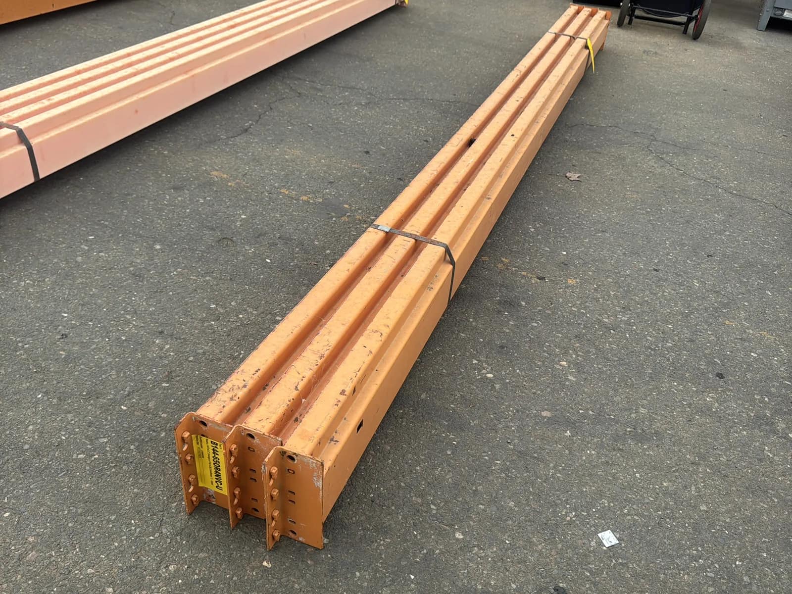 (3) 144” Pallet Racking Crossmembers, photo 3 of 5
