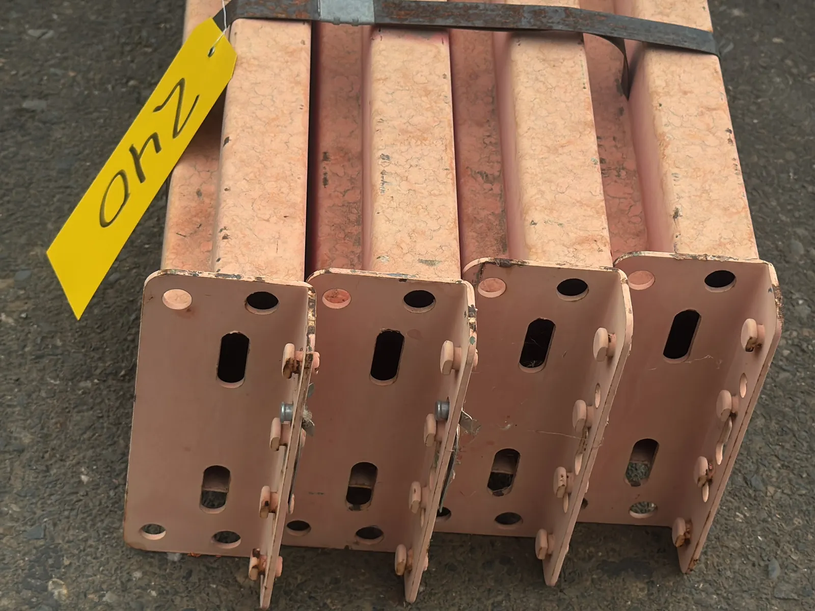 (4) 144” Pallet Racking Crossmembers, photo 2 of 5