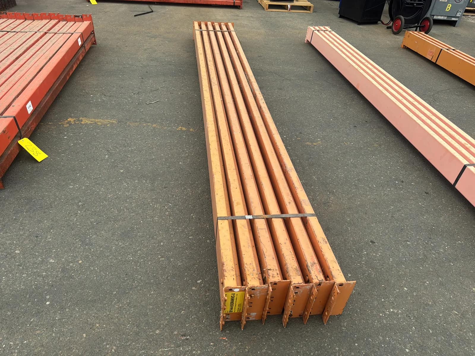 (6) 144” Pallet Racking Crossmembers, photo 4 of 5