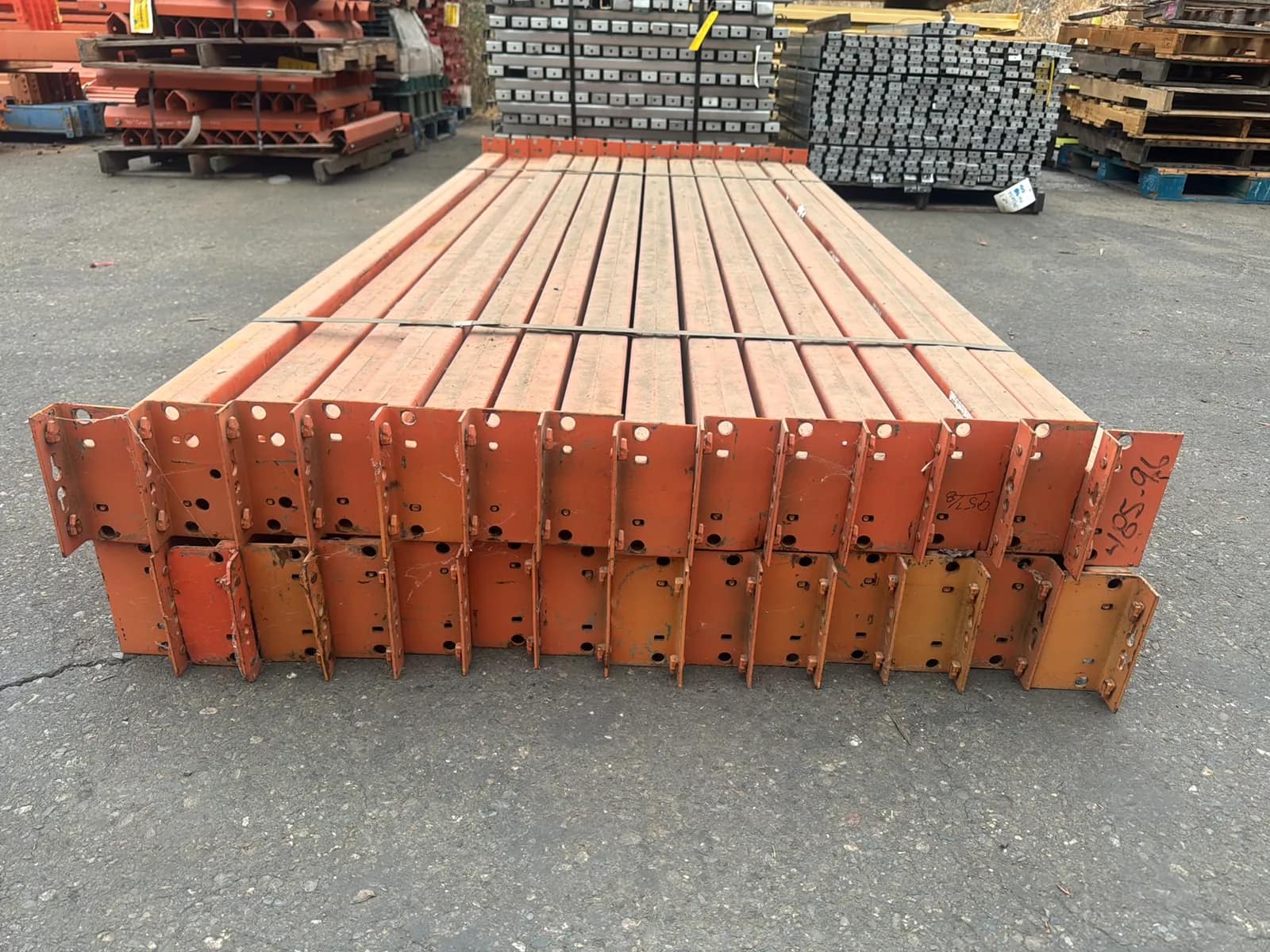 (28) 96” Pallet Racking Crossmembers, photo 5 of 5