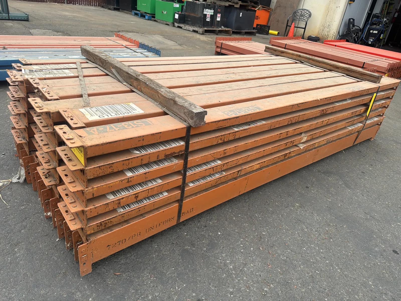 (55) 96” Pallet Racking Crossmembers, photo 2 of 5
