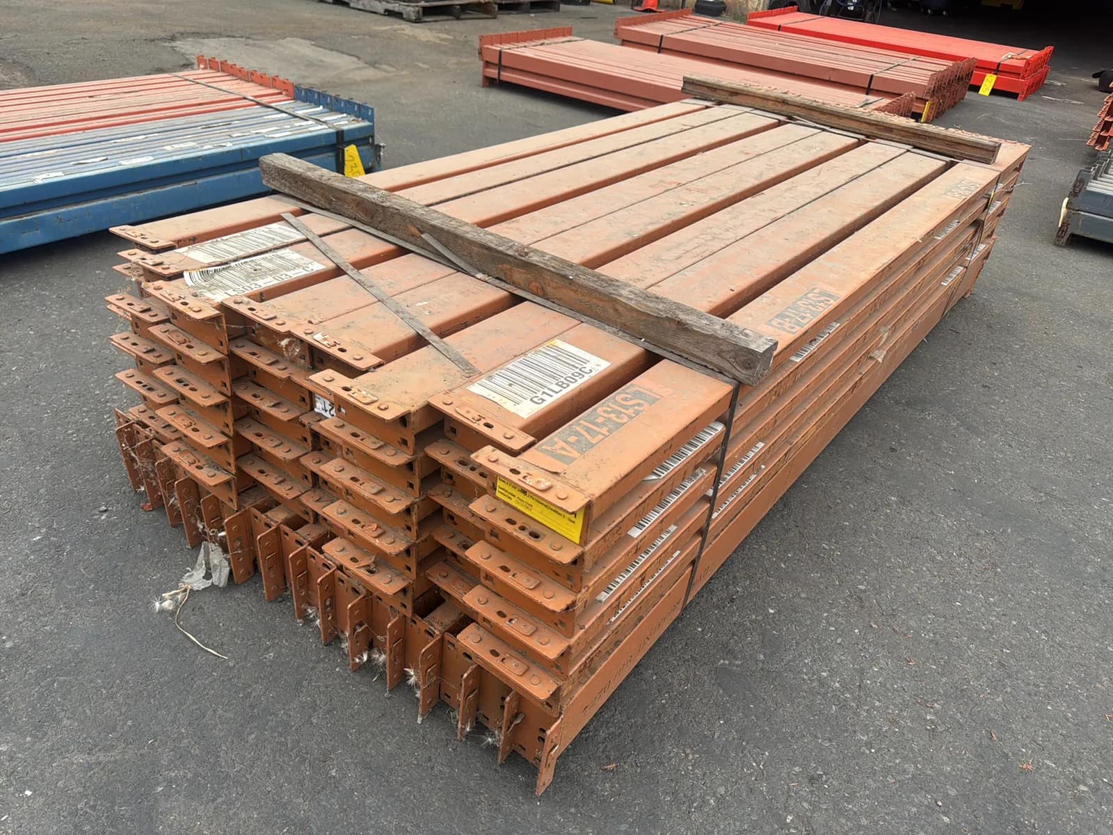 (55) 96” Pallet Racking Crossmembers, photo 1 of 5