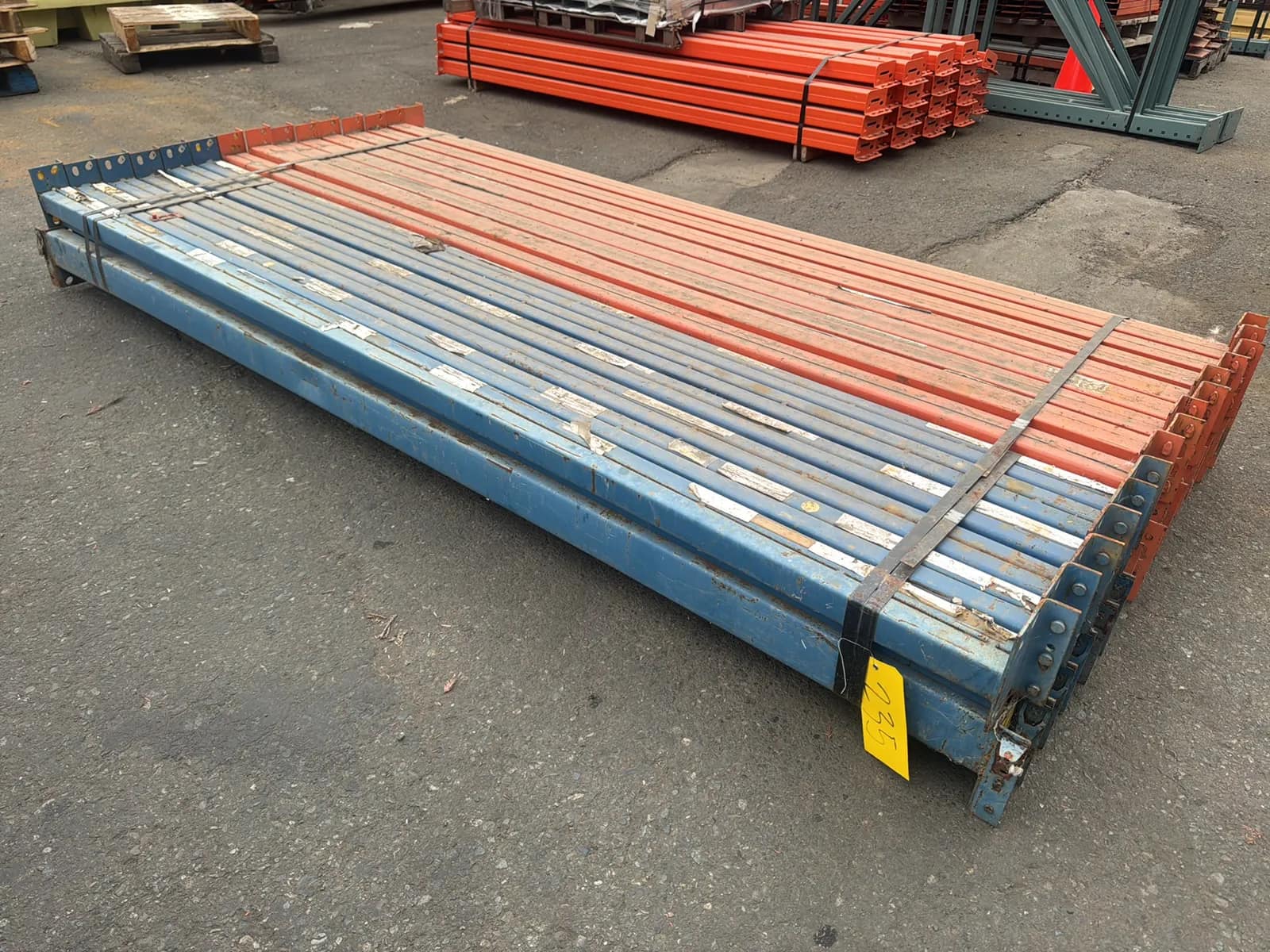 (30) 96” Pallet Racking Crossmembers, photo 1 of 5