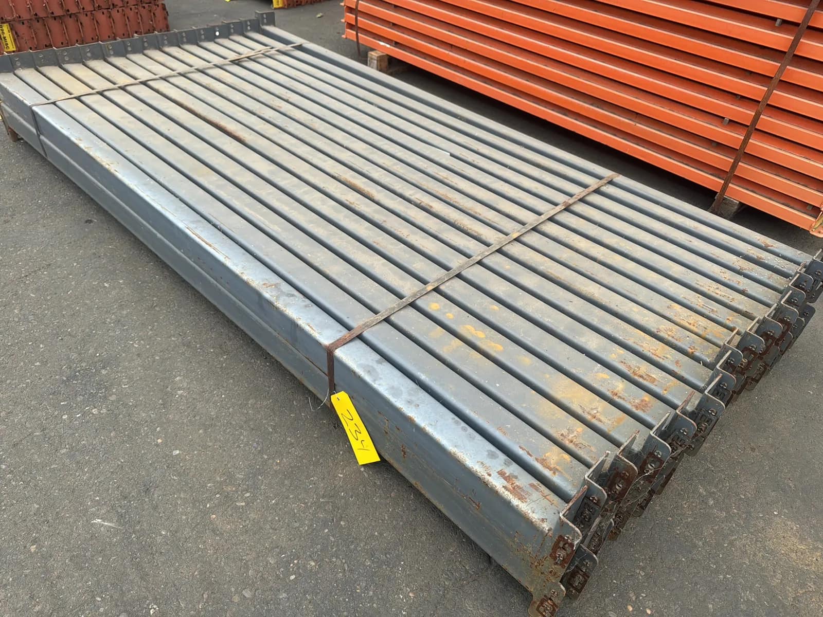 (30) 96” Pallet Racking Crossmembers, photo 1 of 6