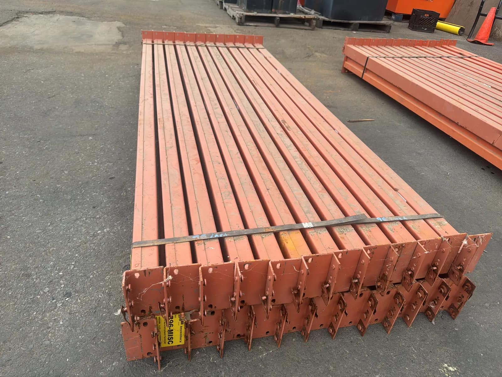 (24) 96” Pallet Racking Crossmembers, photo 2 of 5
