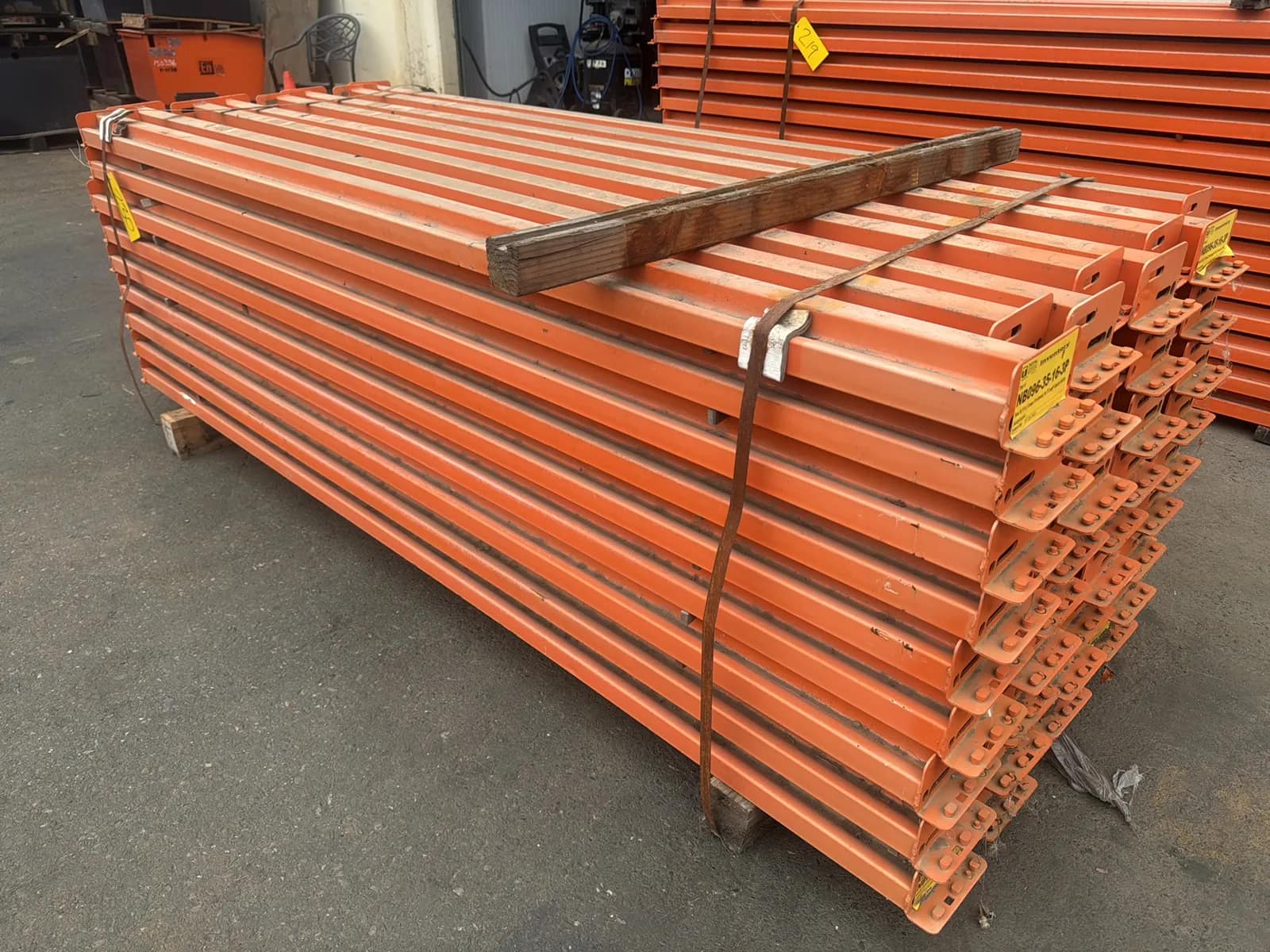(72) 97” Pallet Racking Crossmembers, photo 1 of 6