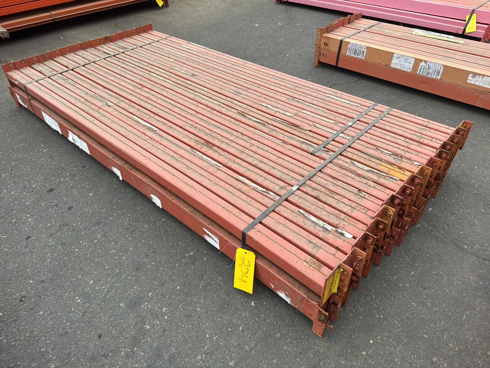 (30) 96” Pallet Racking Crossmembers, photo 1 of 5