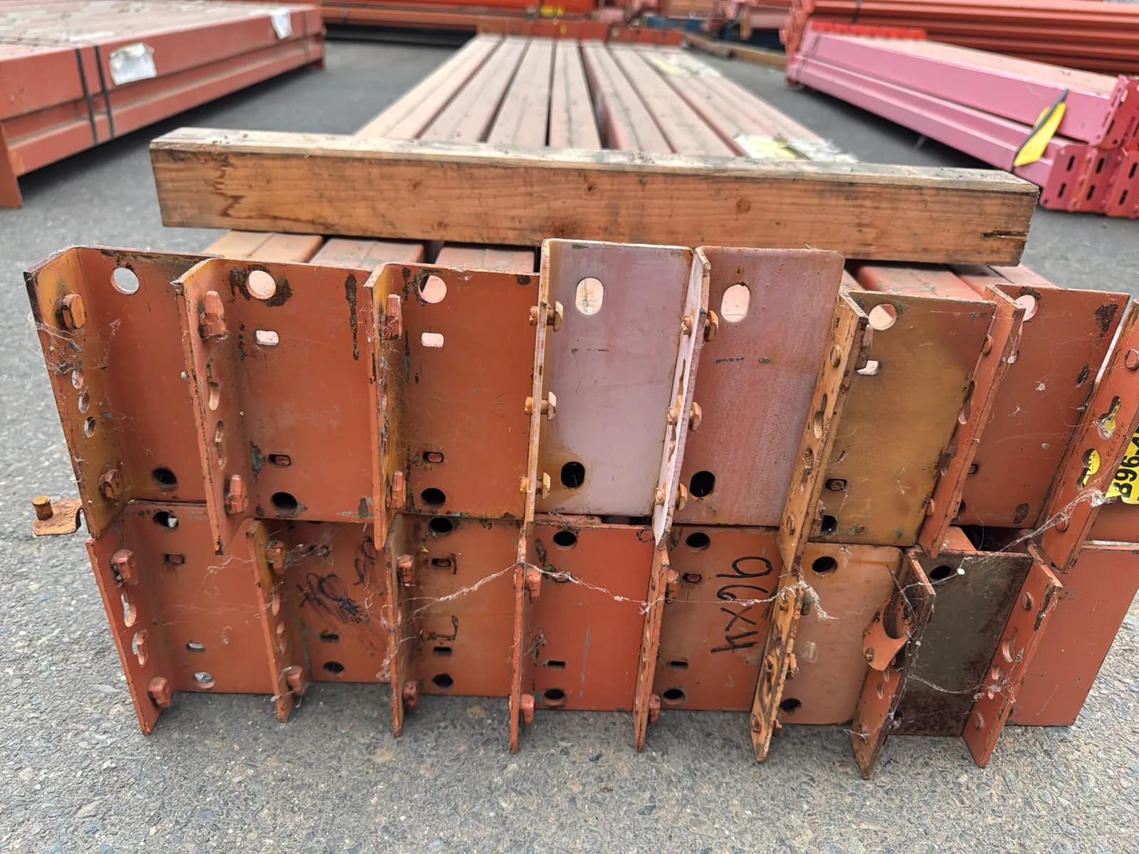 (16) 96” Pallet Racking Crossmembers, photo 5 of 5