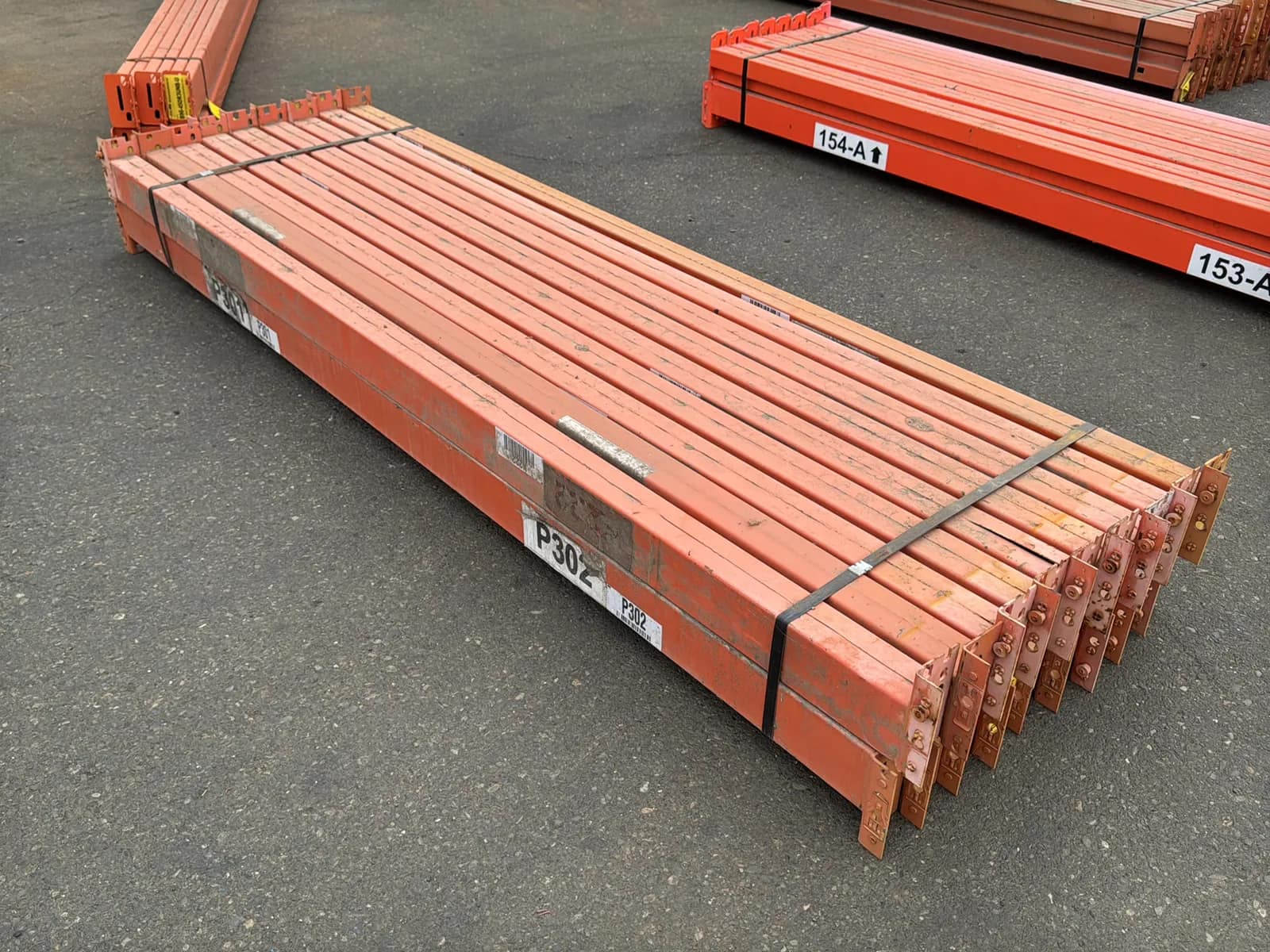 (18) 96” Pallet Racking Crossmembers, photo 3 of 5