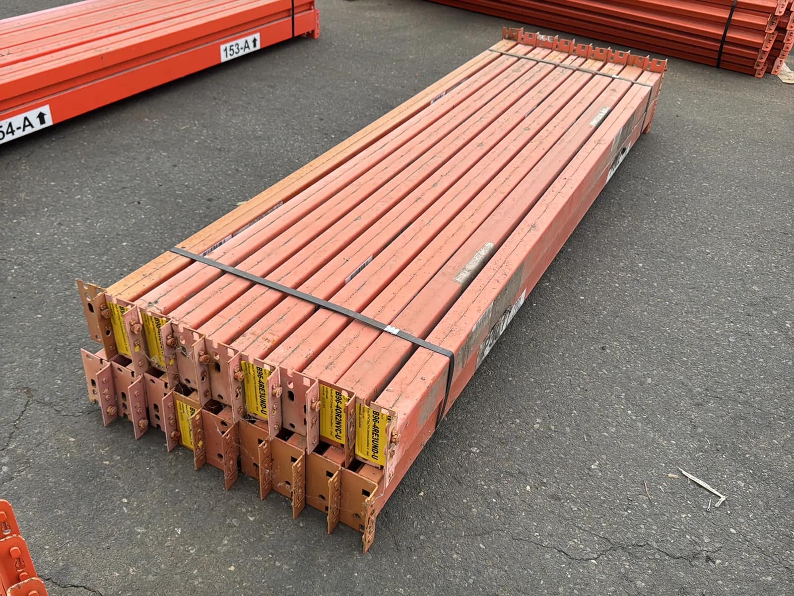 (18) 96” Pallet Racking Crossmembers, photo 2 of 5
