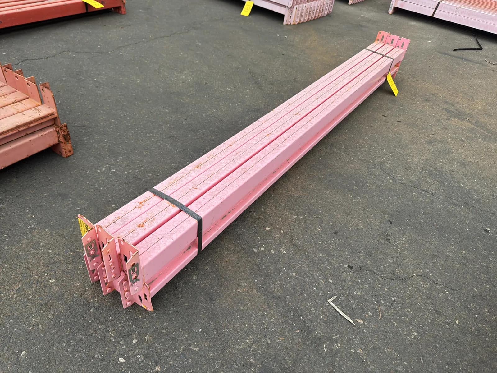(6) 96” Pallet Racking Crossmembers, photo 1 of 4