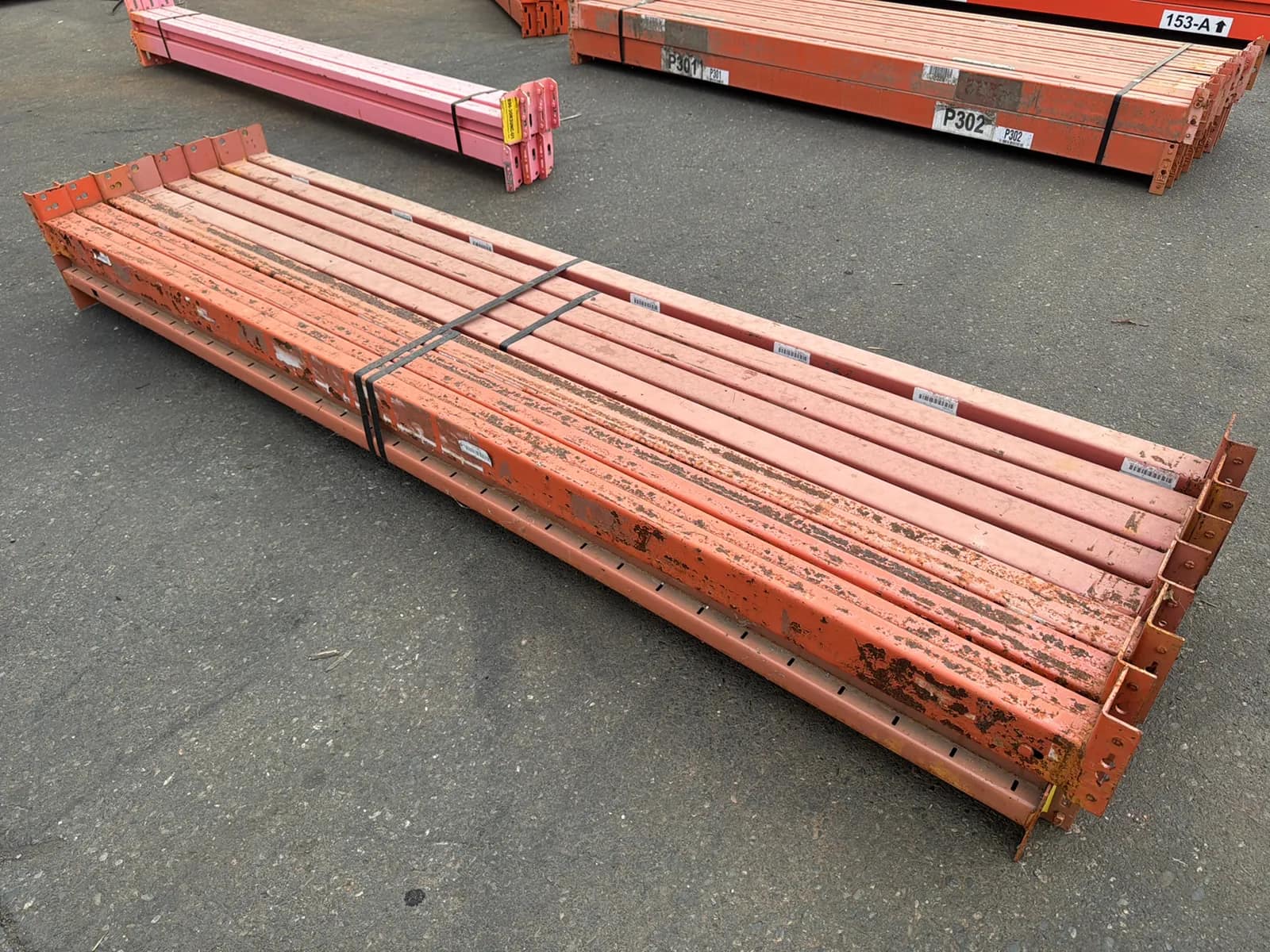 (16) 96” Pallet Racking Crossmembers, photo 5 of 5