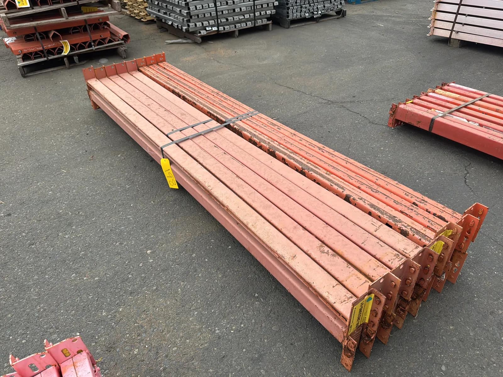 (16) 96” Pallet Racking Crossmembers, photo 1 of 5